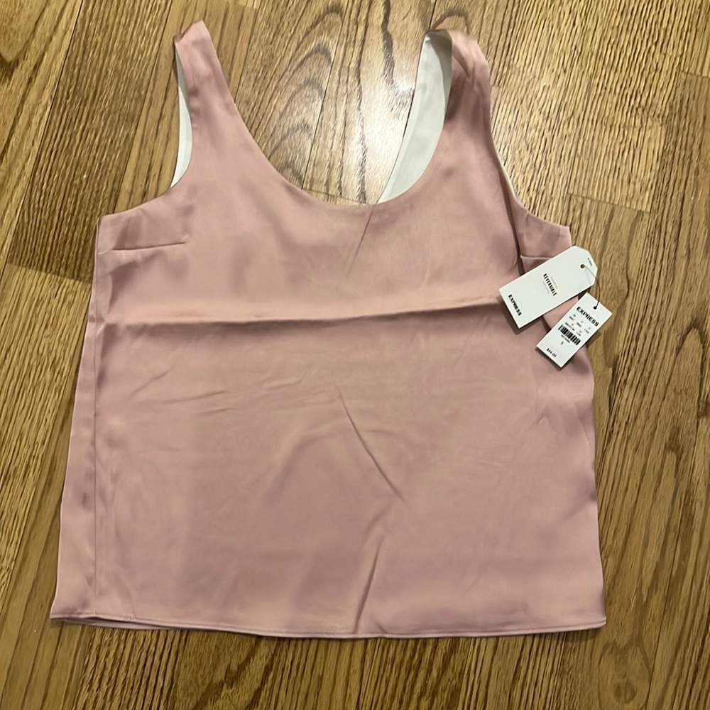 Express Reversible Satin Tank, Small